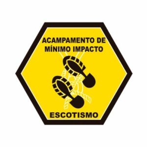 Distintivo de Especialidade - ACAMPAMENTO DE MÍNIMO IMPACTO