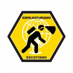 Distintivo de Especialidade - ESPELEOTURISMO