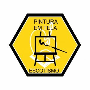 Distintivo de Especialidade - PINTURA EM TELA