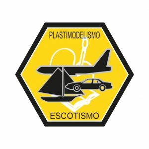 Distintivo de Especialidade - PLASTIMODELISMO