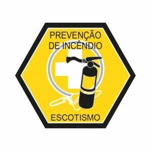 Distintivo de Especialidade - PREVENÇÃO DE INCÊNDIO