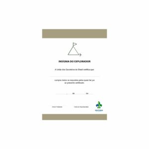 Certificado de Insignia Explorador