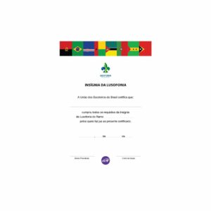 Certificado de Insígnia Lusofonia