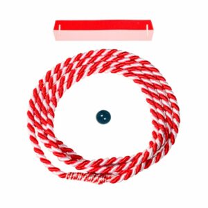 Cordão Vermelho/Branco