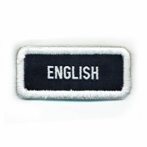 Distintivo de Idiomas - Inglês