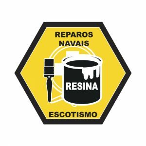 Distintivo de Especialidade - REPAROS NAVAIS
