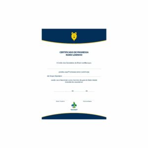 Certificado de Promessa Lobinho