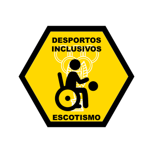 Distintivo de especialidade - Desportos Inclusivos