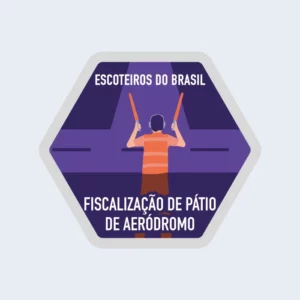 Distintivo de Especialidade - Fiscalização de Pátio de Aerodromo