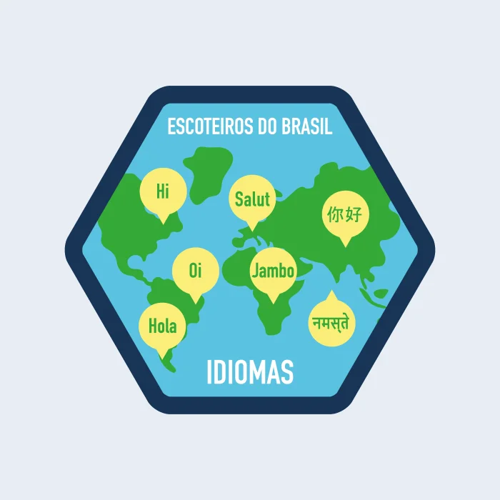 Distintivo de Especialidade – Idiomas