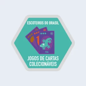 Distintivo de Especialidade – Jogos de Cartas Colecionáveis