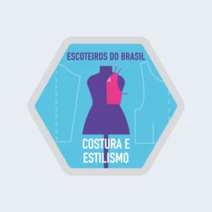 Distintivo de Especialidade – Costura e Estilismo