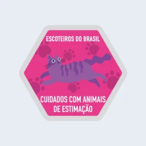 Distintivo de Especialidade – Cuidados com Animais de Estimação